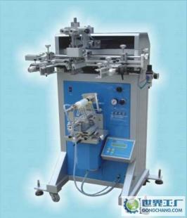 長(zhǎng)桿專用圓周絲印機(jī) 上海專業(yè)制造廠商的拐杖標(biāo)桿印刷解決方案